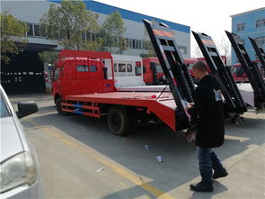 東風多利卡150馬力挖機平板拖車 廠家直銷，實力價格解析